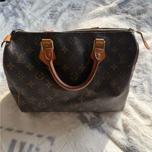 Louis Vuitton Speedy 30 Monogram Canvas Bag
